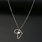 ALKEBULAN™ I collier avec pendentif Afrique - Asray shop